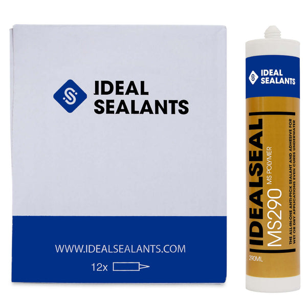 Idealseal MS290 MS Polymer Sealant and Adhesive Box of 12