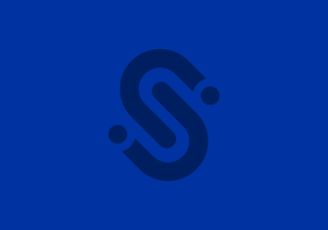 Ideal Sealants Dark Blue Logo Symbol Blue Background