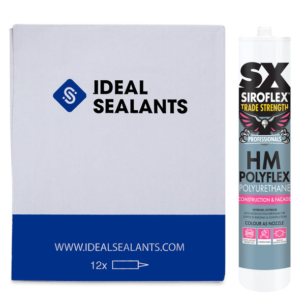 Siroflex Polyflex HM Polyurethane Sealant and Adhesive 300ml x 12