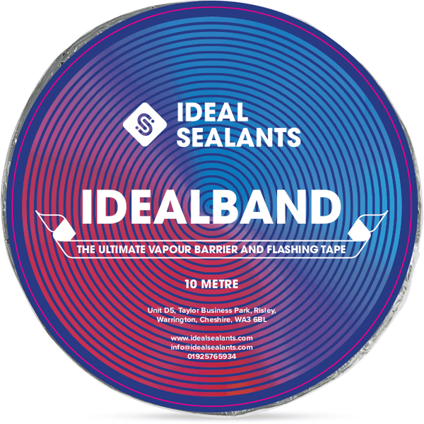 Idealband Butyl Flashing Tape and Vapour Barrier